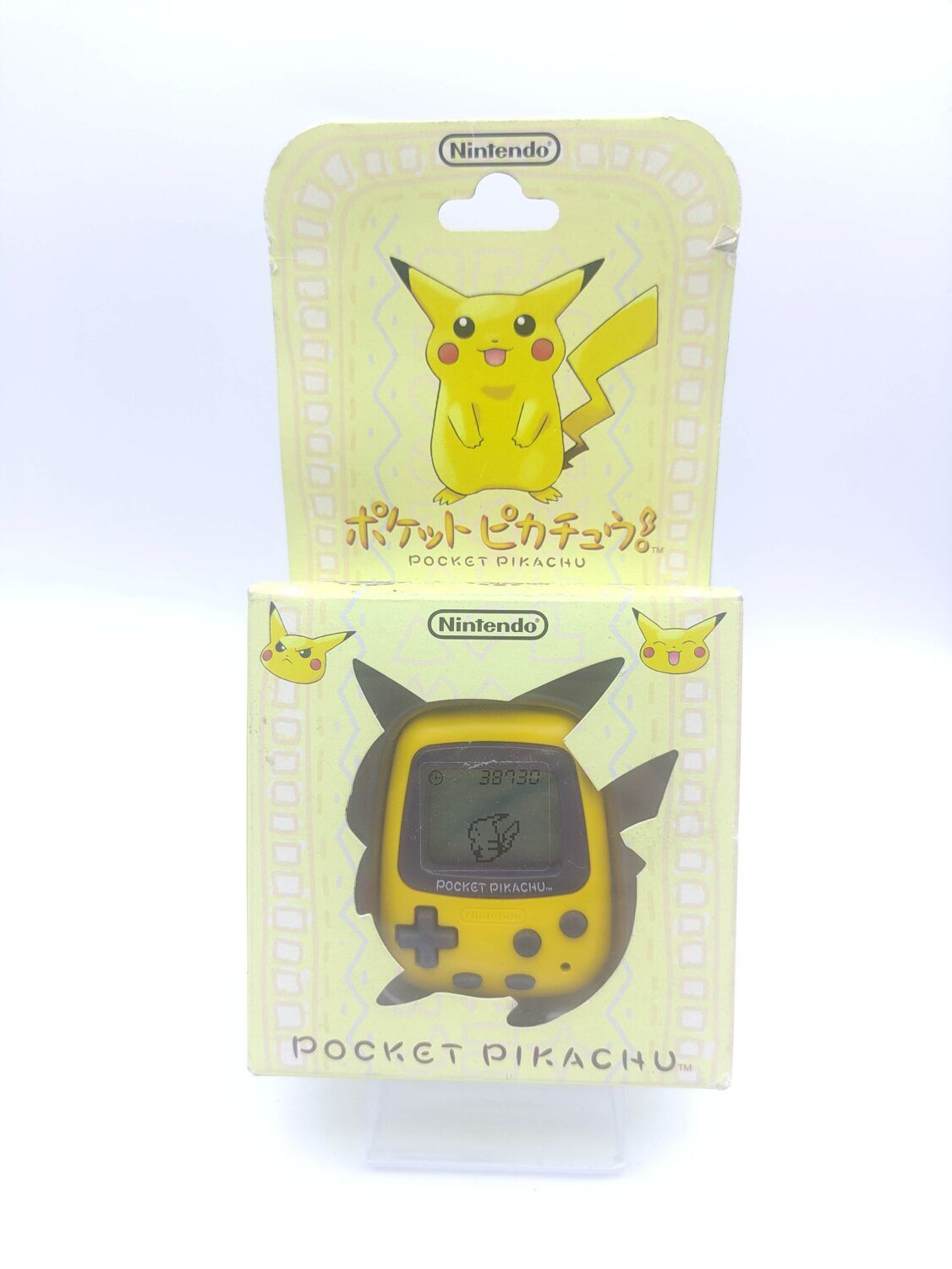 Nintendo Pokemon Pikachu Pocket Game Virtual Pet 1998 Pedometer Boutique-Tamagotchis