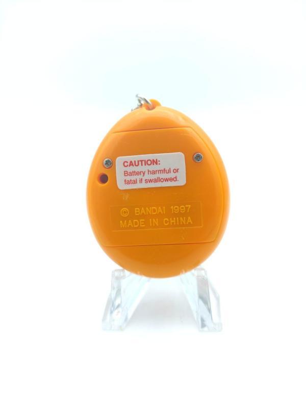 Tamagotchi Original P1/P2 orange w/ yellow Bandai 1997 English Boutique-Tamagotchis 3