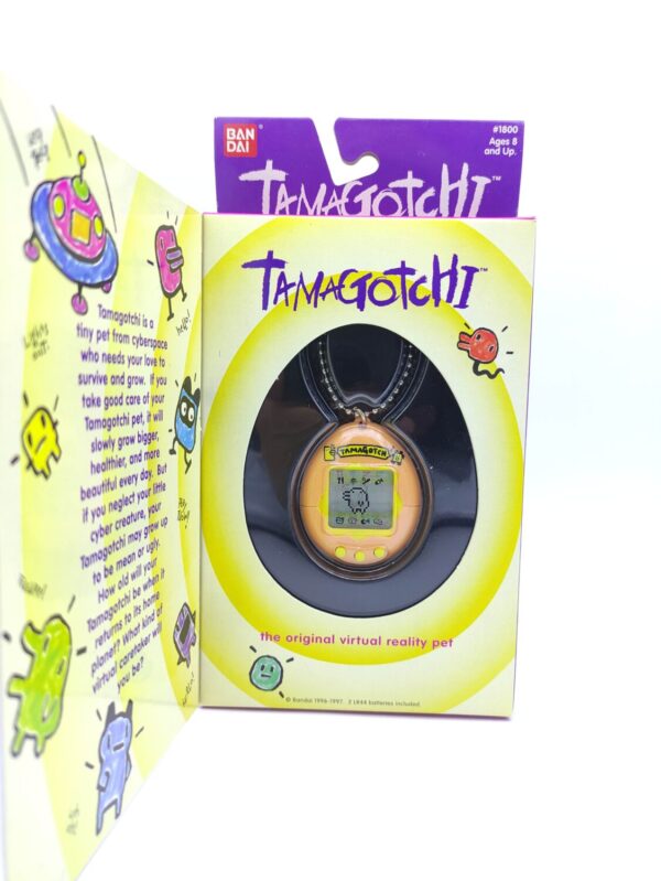 Tamagotchi Original P1/P2 Orange w/ yellow Bandai 1997 Boutique-Tamagotchis 2