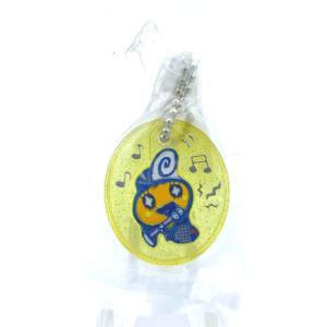 Tamagotchi Bandai Keychain Karaoke yellow memetchi Porte clé Boutique-Tamagotchis