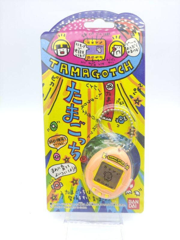 Tamagotchi Original P1/P2 Orange w/ yellow Bandai 1997 Japan Boutique-Tamagotchis 2