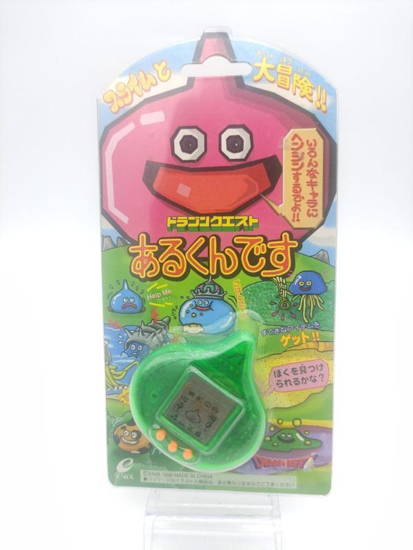 Dragon Quest Slime Virtual Pet Pedometer Arukundesu Enix Clear Green boxed Boutique-Tamagotchis 2