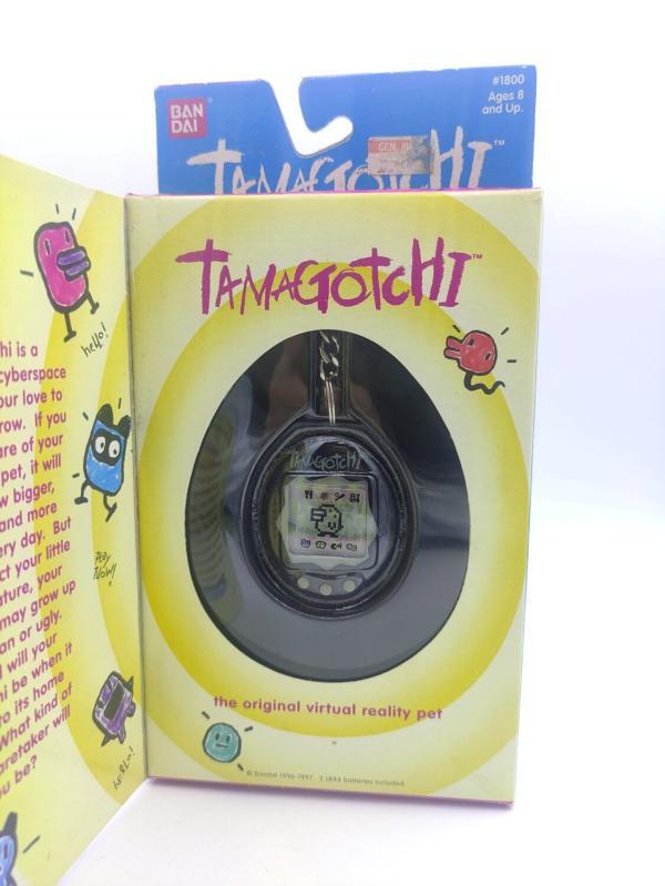 Tamagotchi Original P1/P2 black w/ grey Bandai 1997 English Boutique-Tamagotchis 2