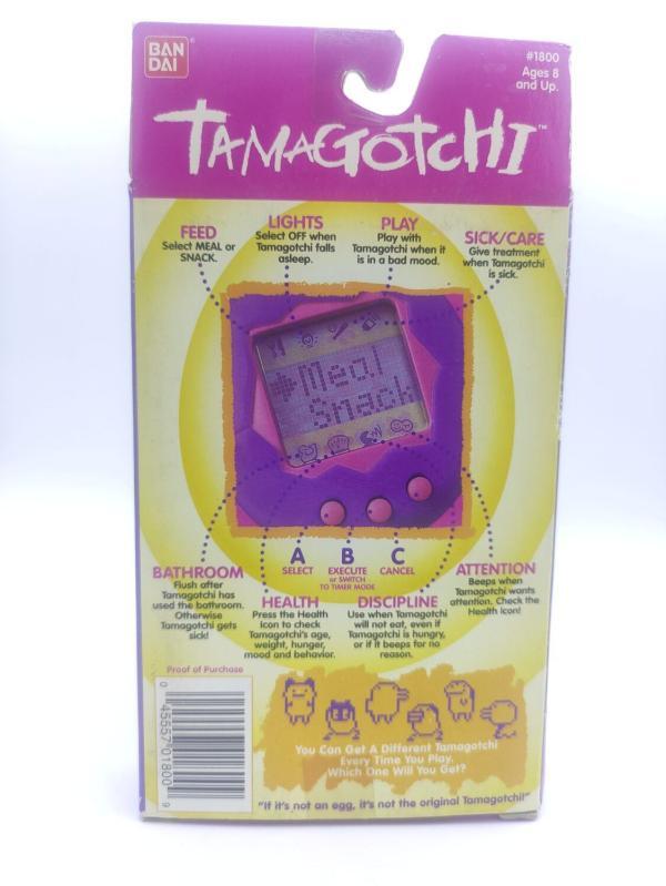 Tamagotchi Original P1/P2 yellow w/ orange Bandai 1997 English Boutique-Tamagotchis 4