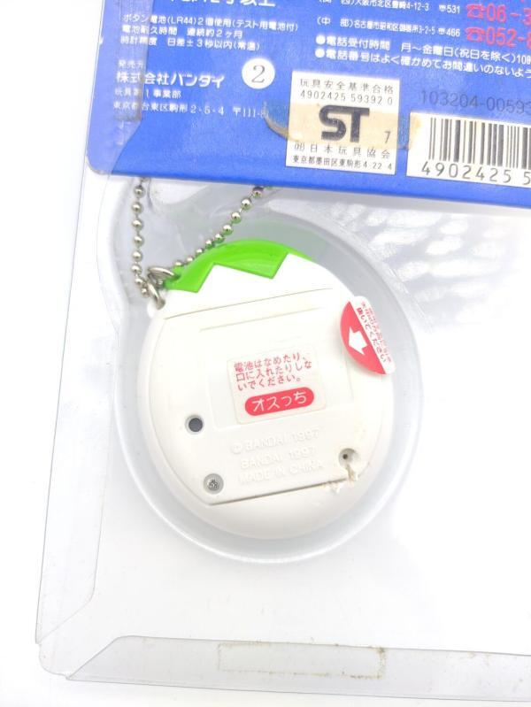 Tamagotchi Osutchi Mesutchi White w/ green Bandai japan boxed Boutique-Tamagotchis 4
