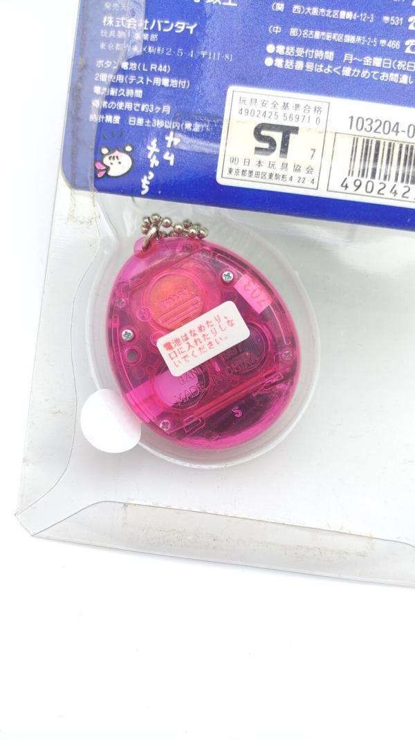 Tamagotchi Original P1/P2 Clear pink w/ blue Bandai 1997 japan Boutique-Tamagotchis 3