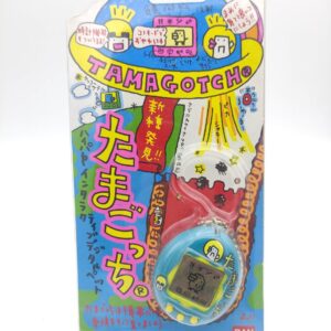 Tamagotchi Original P1/P2 Teal w/ yellow Bandai Japan 1997 Boutique-Tamagotchis