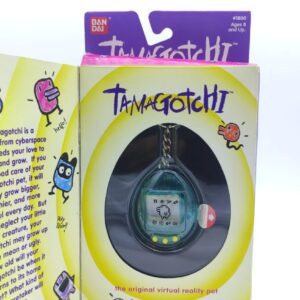 Tamagotchi Original P1/P2 Clear blue Bandai 1997 English