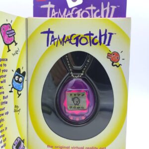 Tamagotchi Original P1/P2 purple w/ pink Bandai 1997 English