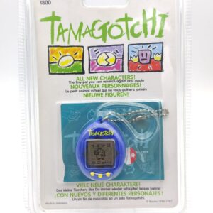 Tamagotchi Original P1/P2 Blue w/ blackBandai 1997 English