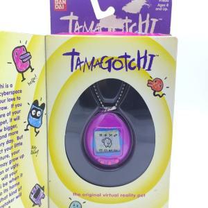 Tamagotchi Original P1/P2 Purple w/ blue Bandai 1997 English Boutique-Tamagotchis