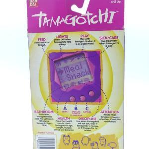 Tamagotchi Original P1/P2 Purple w/ blue Bandai 1997 English Boutique-Tamagotchis 2