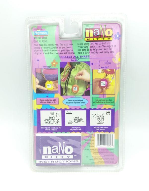 Nano Kitty 1997 Vintage Virtual Pet Clear green Boutique-Tamagotchis 3 Nano Kitty 1997 Vintage Virtual Pet Clear green Boutique-Tamagotchis 3