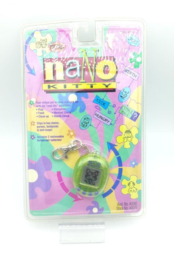 Nano Kitty  1997  Vintage Virtual Pet Clear green Boutique-Tamagotchis 2