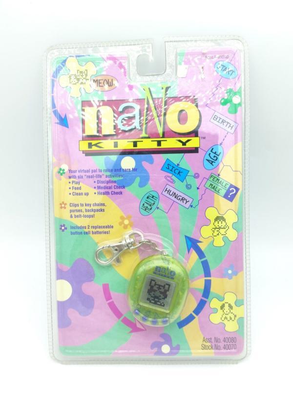 Nano Kitty  1997  Vintage Virtual Pet Clear green Boutique-Tamagotchis 2
