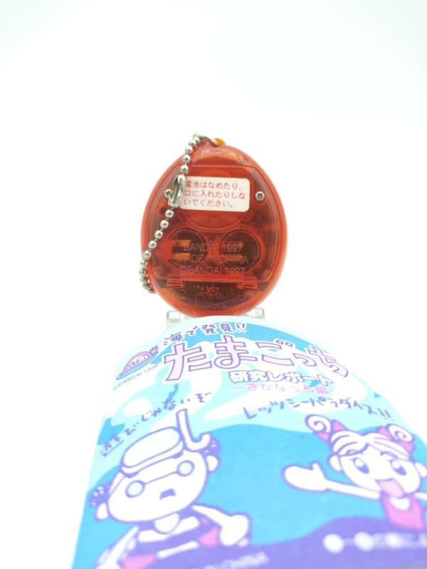 Tamagotchi V1 Umino  Umi de Hakken! Bandai 1998 Ocean Clear red Boutique-Tamagotchis 3