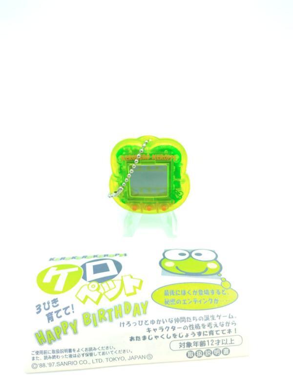 Yujin 1997 Kerokero Keroppi Clear Green Color Virtual Pet Tamagotchi Japan Boutique-Tamagotchis 2