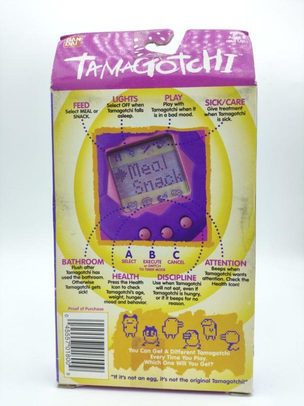 Tamagotchi Original P1/P2 white w/ blue Bandai 1997 English Boutique-Tamagotchis 3
