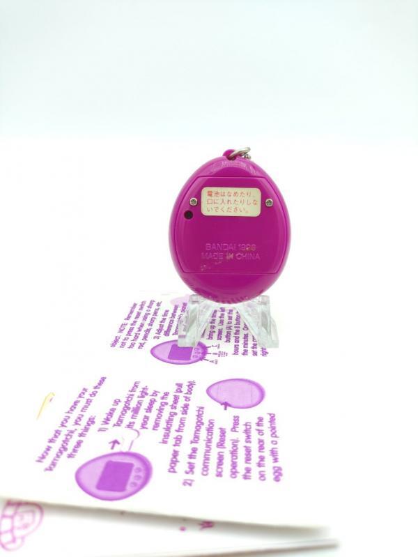 Tamagotchi Original P1/P2 Purple w/ yellow Original Bandai 1997 Boutique-Tamagotchis 3