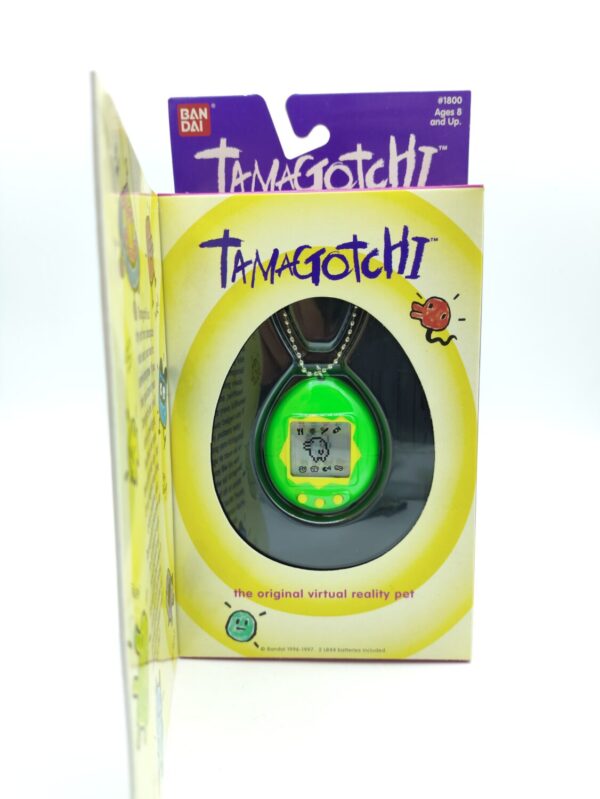 Tamagotchi Original P1/P2 Green w/ yellow Original Bandai 1997 Boutique-Tamagotchis 2
