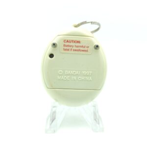 Tamagotchi Original P1/P2 white w/ pink spirals Bandai 1997 English Boutique-Tamagotchis 2
