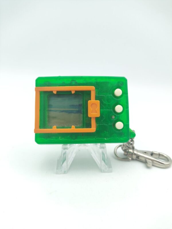 Digimon Digivice Digital Monster Ver 5 Clear green w/ orange Bandai Boutique-Tamagotchis 2