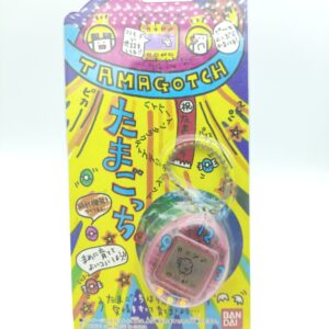 Tamagotchi Original P1/P2 Clear pink w/ blue Bandai 1997 japan