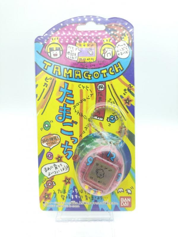 Tamagotchi Original P1/P2 Clear pink w/ blue Bandai 1997 japan Boutique-Tamagotchis 2