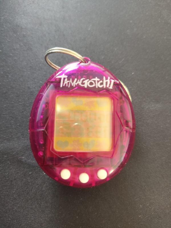 Tamagotchi Original P1/P2 Clear purple Bandai 1997 English Boutique-Tamagotchis 4