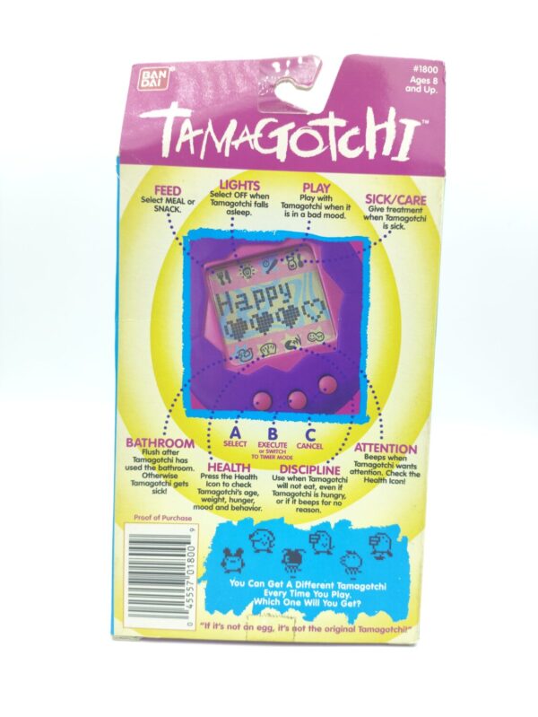 Tamagotchi Original P1/P2 green camo Bandai 1997 English Boutique-Tamagotchis 6