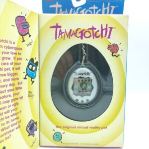 Tamagotchi Original P1/P2 Silver w/ black Bandai Boutique-Tamagotchis