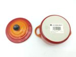 Le Creuset Cocotte Petite Orange with Lid Japan Boutique-Tamagotchis 7