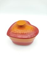 Le Creuset  Heart Cocotte Petite Ramekin D&rsquo;amour Orange with Lid Japan Boutique-Tamagotchis 6