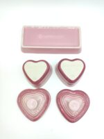 Le Creuset Set Heart Cocotte Petite Ramekin D&rsquo;amour Pink with Lid Japan Boutique-Tamagotchis 9