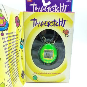 Tamagotchi Original P1/P2 Green w/ yellow Original Bandai 1997 Boutique-Tamagotchis